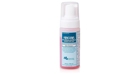 Hibiclens Antiseptic Antimicrobial Skin Cleanser 4oz Foam Pump